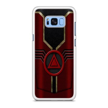 Red Triangle Logo Pattern Samsung Galaxy S8 / S8 Plus Case - Image 2