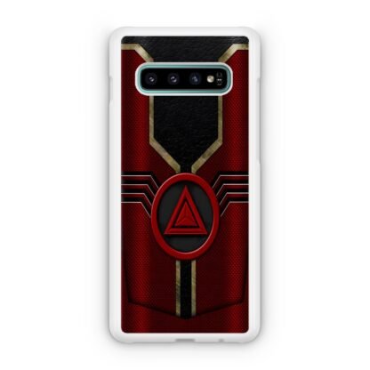 Red Triangle Logo Pattern Samsung Galaxy S10 / S10e / S10 Plus / S10 5G Case - Image 2