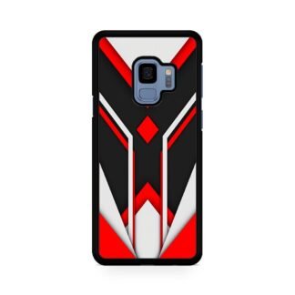 Red White Core Pattern Samsung Galaxy S9 / S9 Plus Case