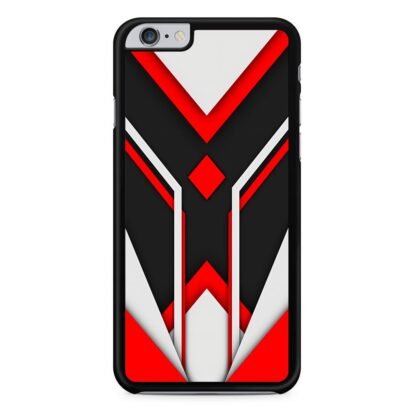 Red White Core Pattern iPhone 6 / 6S / 6 Plus / 6S Plus Case