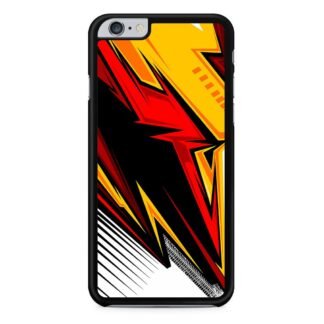 Red Yellow Blitz Pattern iPhone 6 / 6S / 6 Plus / 6S Plus Case