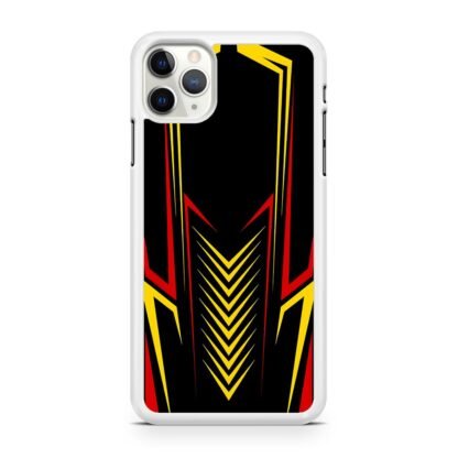 Red Yellow Drop Pattern Cover iPhone 12 / 12 Pro / 12 Pro Max / 12 Mini Case - Image 2