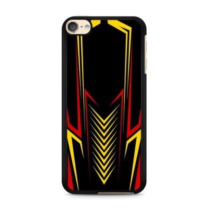 Red Yellow Drop Pattern Cover iPod Touch 6 / 7 Case