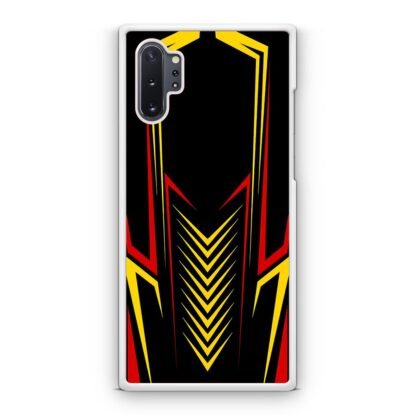 Red Yellow Drop Pattern Cover Samsung Galaxy Note 10 / Note 10 Plus Case - Image 2