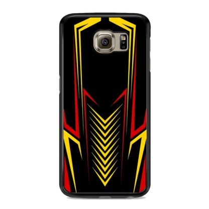 Red Yellow Drop Pattern Cover Samsung Galaxy S6 / S6 Edge / S6 Edge Plus Case