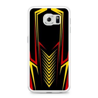Red Yellow Drop Pattern Cover Samsung Galaxy S6 / S6 Edge / S6 Edge Plus Case - Image 2