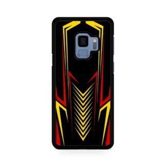 Red Yellow Drop Pattern Cover Samsung Galaxy S9 / S9 Plus Case