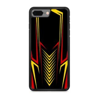 Red Yellow Drop Pattern Cover iPhone 7 Plus / 8 Plus Case