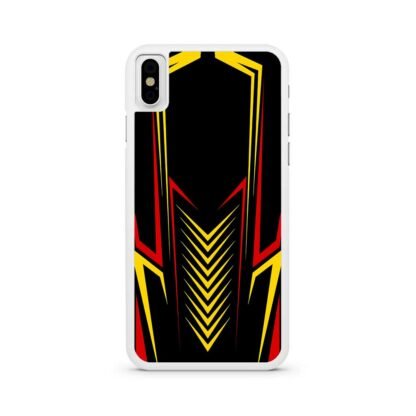 Red Yellow Drop Pattern Cover iPhone X / XR / XS / XS Max Case - Image 2
