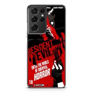 Resident Evil Survival Horror Poster Samsung Galaxy S21 / S21 Plus / S21 Ultra / S21 FE Case