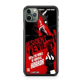 Resident Evil Survival Horror Poster iPhone 11 / 11 Pro / 11 Pro Max Case