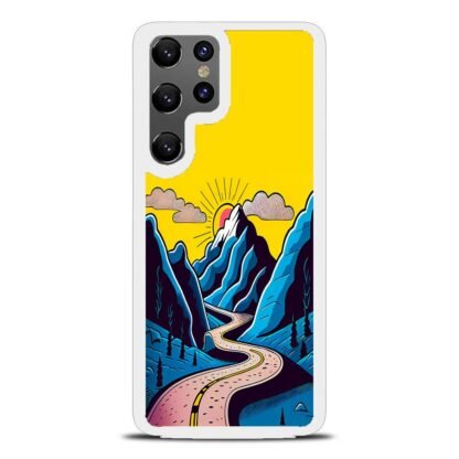 Road Mountain Enjoy Vibes Samsung Galaxy S25 / S25 Plus / S25 Ultra Case - Image 2