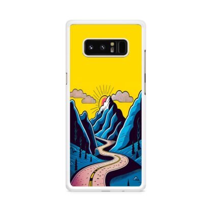 Road Mountain Enjoy Vibes Samsung Galaxy Note 8 Case - Image 2