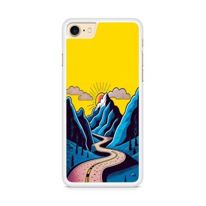 Road Mountain Enjoy Vibes iPhone 7 / 8 / SE 2020 / SE 2022 Case - Image 2