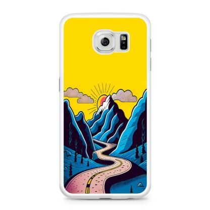 Road Mountain Enjoy Vibes Samsung Galaxy S6 / S6 Edge / S6 Edge Plus Case - Image 2
