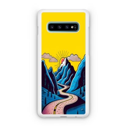Road Mountain Enjoy Vibes Samsung Galaxy S10 / S10e / S10 Plus / S10 5G Case - Image 2