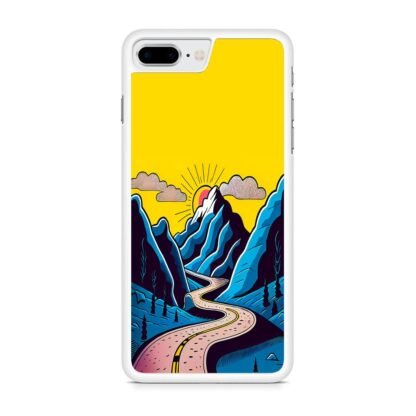 Road Mountain Enjoy Vibes iPhone 7 Plus / 8 Plus Case - Image 2