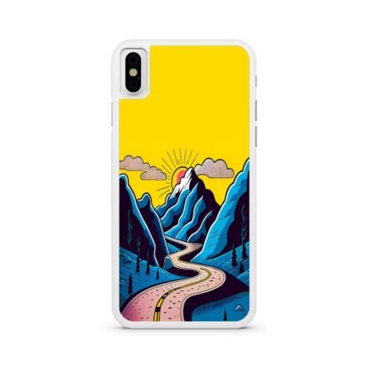 Road Mountain Enjoy Vibes iPhone X / XR / XS / XS Max Case - Image 2
