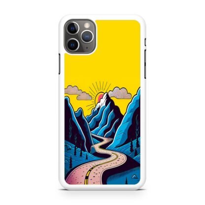 Road Mountain Enjoy Vibes iPhone 11 / 11 Pro / 11 Pro Max Case - Image 2
