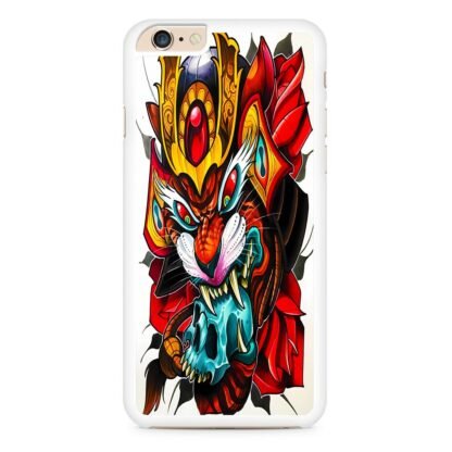 Samurai Tiger Skull iPhone 6 / 6S / 6 Plus / 6S Plus Case - Image 2