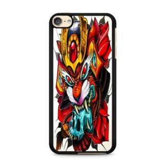 Samurai Tiger Skull iPod Touch 6 / 7 Case