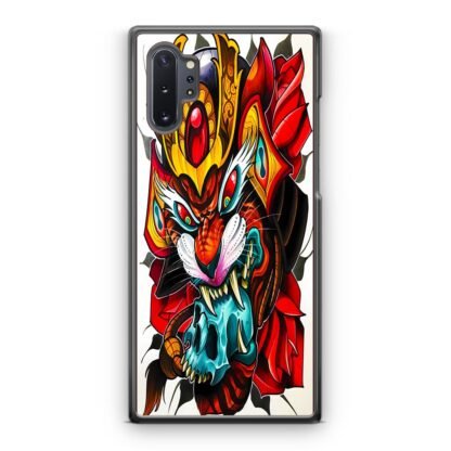 Samurai Tiger Skull Samsung Galaxy Note 10 / Note 10 Plus Case