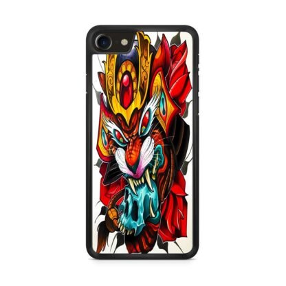 Samurai Tiger Skull iPhone 7 / 8 / SE 2020 / SE 2022 Case