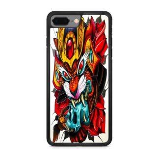 Samurai Tiger Skull iPhone 7 Plus / 8 Plus Case