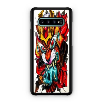 Samurai Tiger Skull Samsung Galaxy S10 / S10e / S10 Plus / S10 5G Case