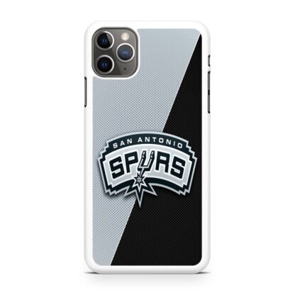 San Antonio Spurs Carbon Logo iPhone 15 / 15 Plus / 15 Pro / 15 Pro Max Case - Image 2