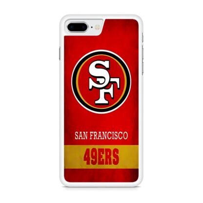 San Francisco 49ers Cover Logo iPhone 7 Plus / 8 Plus Case - Image 2