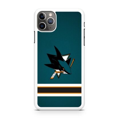 San Jose Sharks Stripe Logo iPhone 15 / 15 Plus / 15 Pro / 15 Pro Max Case - Image 2