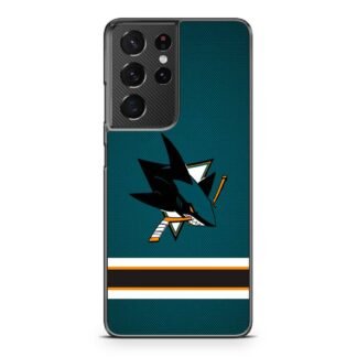 San Jose Sharks Stripe Logo Samsung Galaxy S21 / S21 Plus / S21 Ultra / S21 FE Case