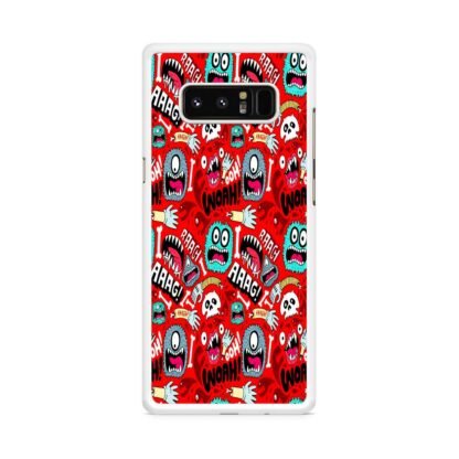 Scream Doodles Samsung Galaxy Note 8 Case - Image 2