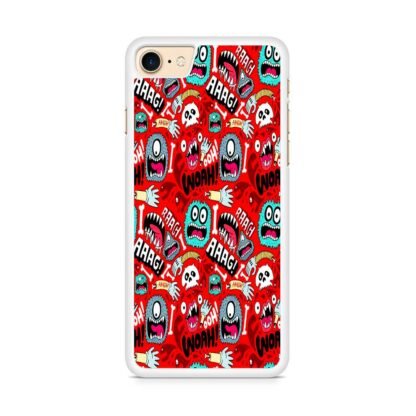 Scream Doodles iPhone 7 / 8 / SE 2020 / SE 2022 Case - Image 2