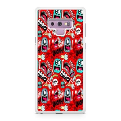 Scream Doodles Samsung Galaxy Note 9 Case - Image 2