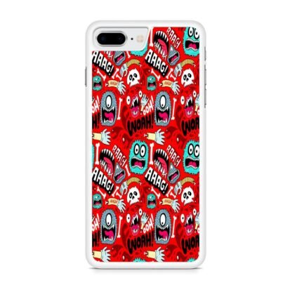 Scream Doodles iPhone 7 Plus / 8 Plus Case - Image 2