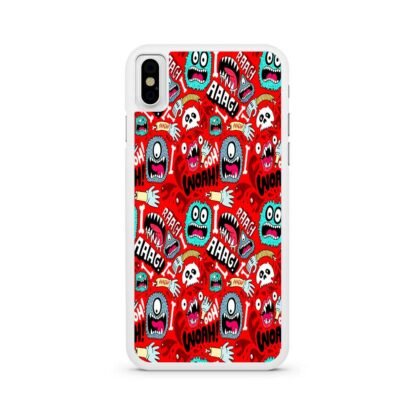 Scream Doodles iPhone X / XR / XS / XS Max Case - Image 2