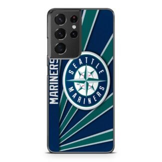 Seattle Marines MLB Logo Samsung Galaxy S21 / S21 Plus / S21 Ultra / S21 FE Case