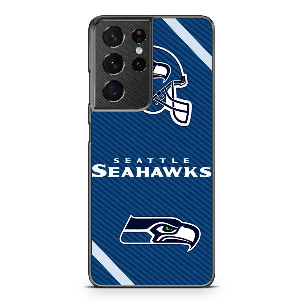 Seattle Seahawks NFL Logo Samsung Galaxy S21 / S21 Plus / S21 Ultra / S21 FE Case
