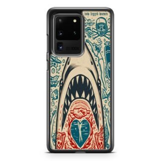 Shark Amity Means Friendship Doodle Samsung Galaxy S20 / S20 Plus / S20 Ultra / S20 FE Case