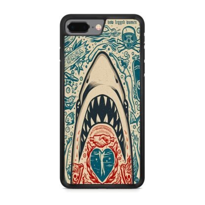 Shark Amity Means Friendship Doodle iPhone 7 Plus / 8 Plus Case