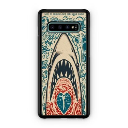 Shark Amity Means Friendship Doodle Samsung Galaxy S10 / S10e / S10 Plus / S10 5G Case