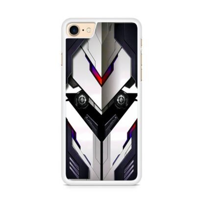 Shield Mecha White Armor Cover iPhone 7 / 8 / SE 2020 / SE 2022 Case - Image 2