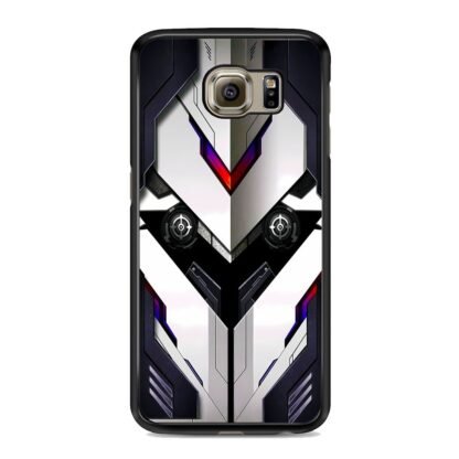 Shield Mecha White Armor Cover Samsung Galaxy S6 / S6 Edge / S6 Edge Plus Case