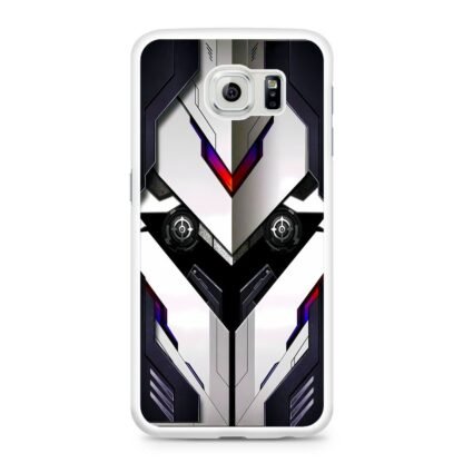 Shield Mecha White Armor Cover Samsung Galaxy S6 / S6 Edge / S6 Edge Plus Case - Image 2