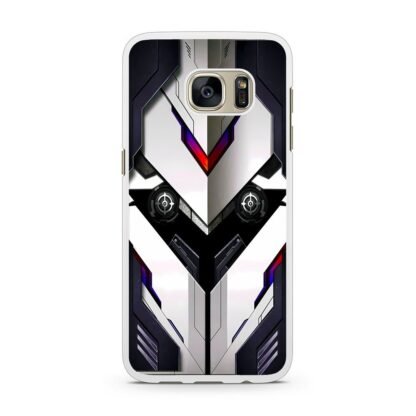 Shield Mecha White Armor Cover Samsung Galaxy S7 / S7 Edge Case - Image 2