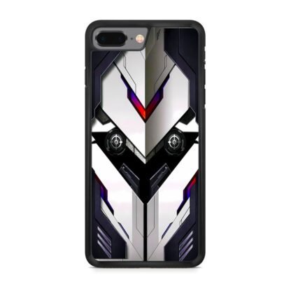 Shield Mecha White Armor Cover iPhone 7 Plus / 8 Plus Case