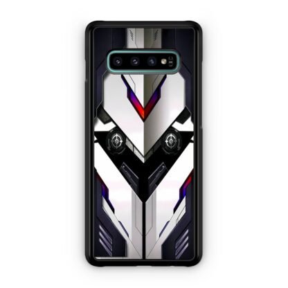 Shield Mecha White Armor Cover Samsung Galaxy S10 / S10e / S10 Plus / S10 5G Case