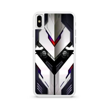 Shield Mecha White Armor Cover iPhone X / XR / XS / XS Max Case - Image 2
